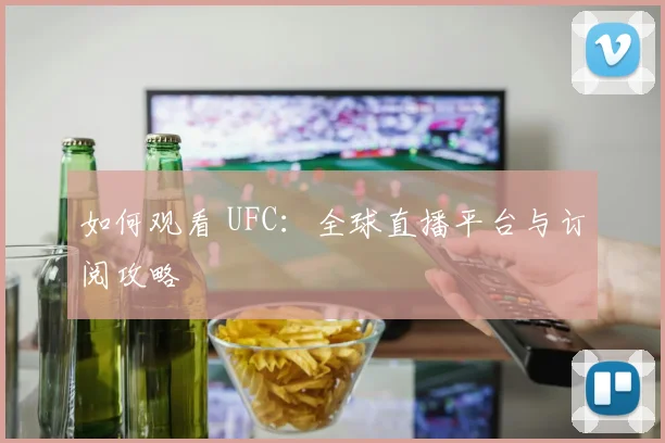 如何观看 UFC：全球直播平台与订阅攻略